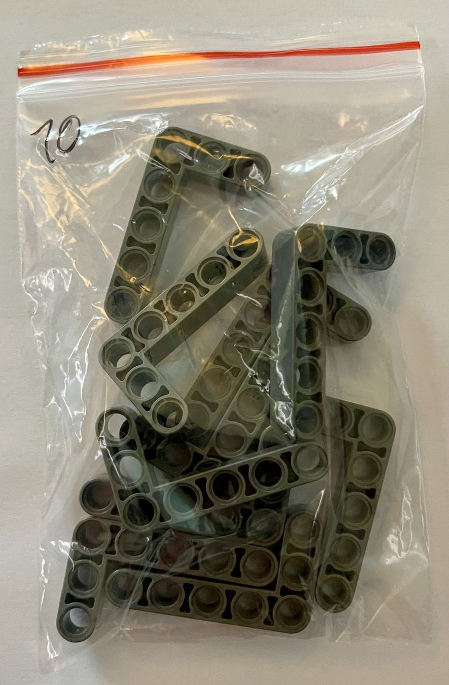 Lego Baukästen: Lego 10 x Technic, Liftarm, Modified Bent Thick - 32526 – Gebraucht aus Höri von PSMarinho