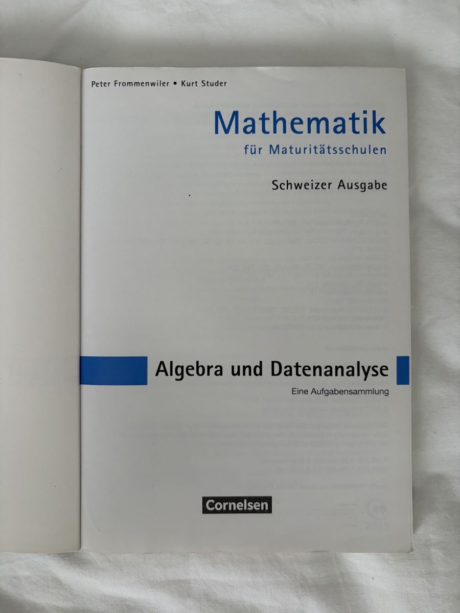 Livres: Mathematik Algebra und Datenanalyse – Neuf (Voir description) à Jona par Flexer02 2