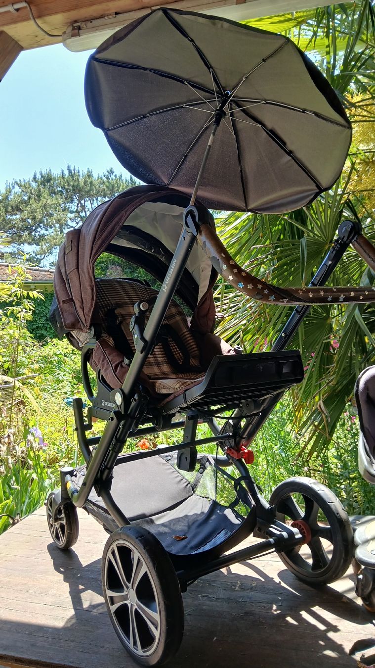 Kinderwagen: Kinderwagem mit Kindersitz – Gebraucht aus Lengnau BE von Nat_cw5q