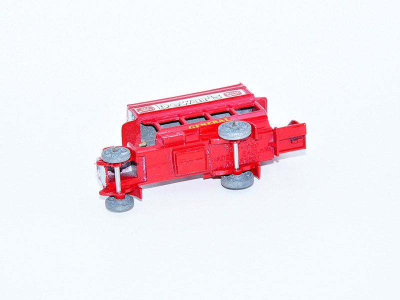Matchbox Modellini d'auto: Matchbox MoY No.2A  "B" TYPE BUS 1912-1920 – Usato da Zufikon venduto da MatchboxCorner 1