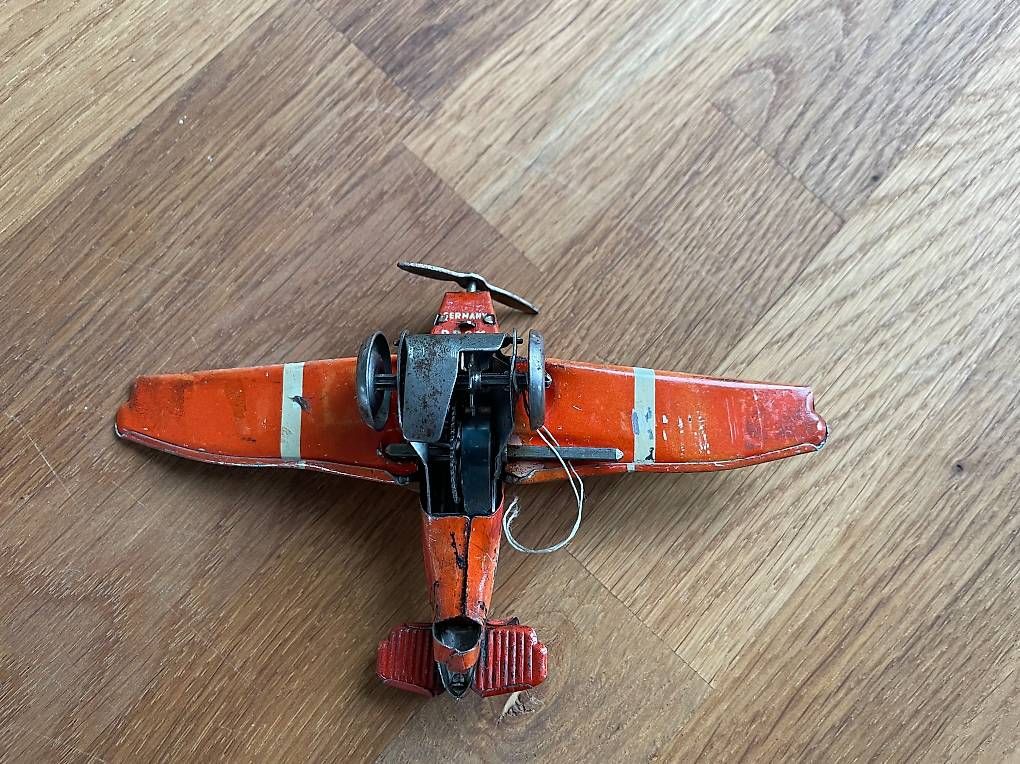 Giocattoli: Propeller Blechflugzeug antik, Tante JU – Usato da Worben venduto da Retog777 2
