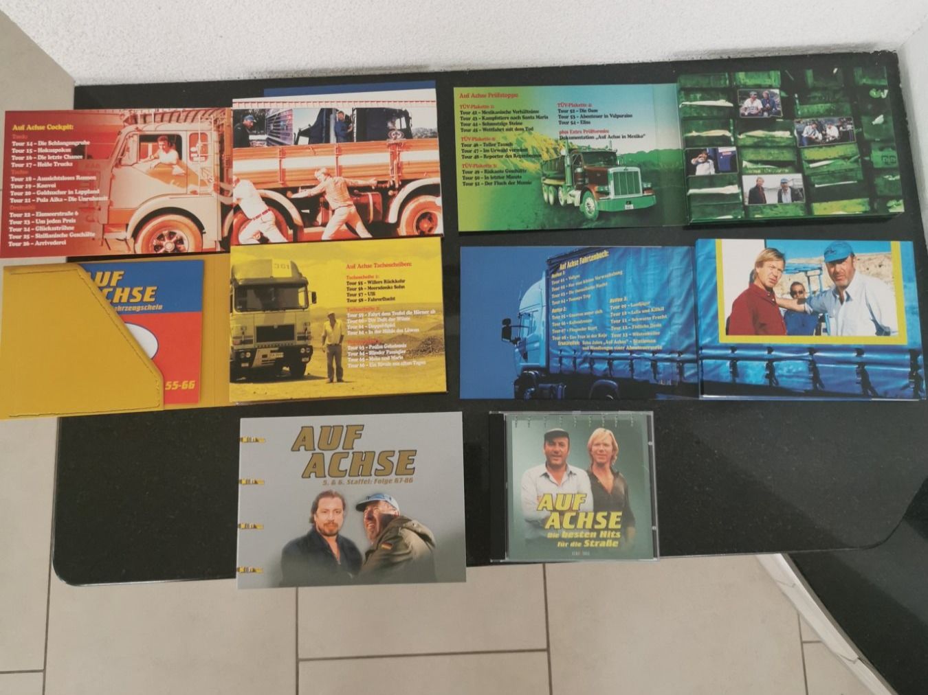 Tutti i DVDs: Auf Achse Truckerbox Limited Edition DVD – Usato da St.Gallen venduto da Tamal0204 4