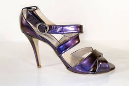 PREZIOSO Sandalen Pumps violett Gr. 41 - NEU