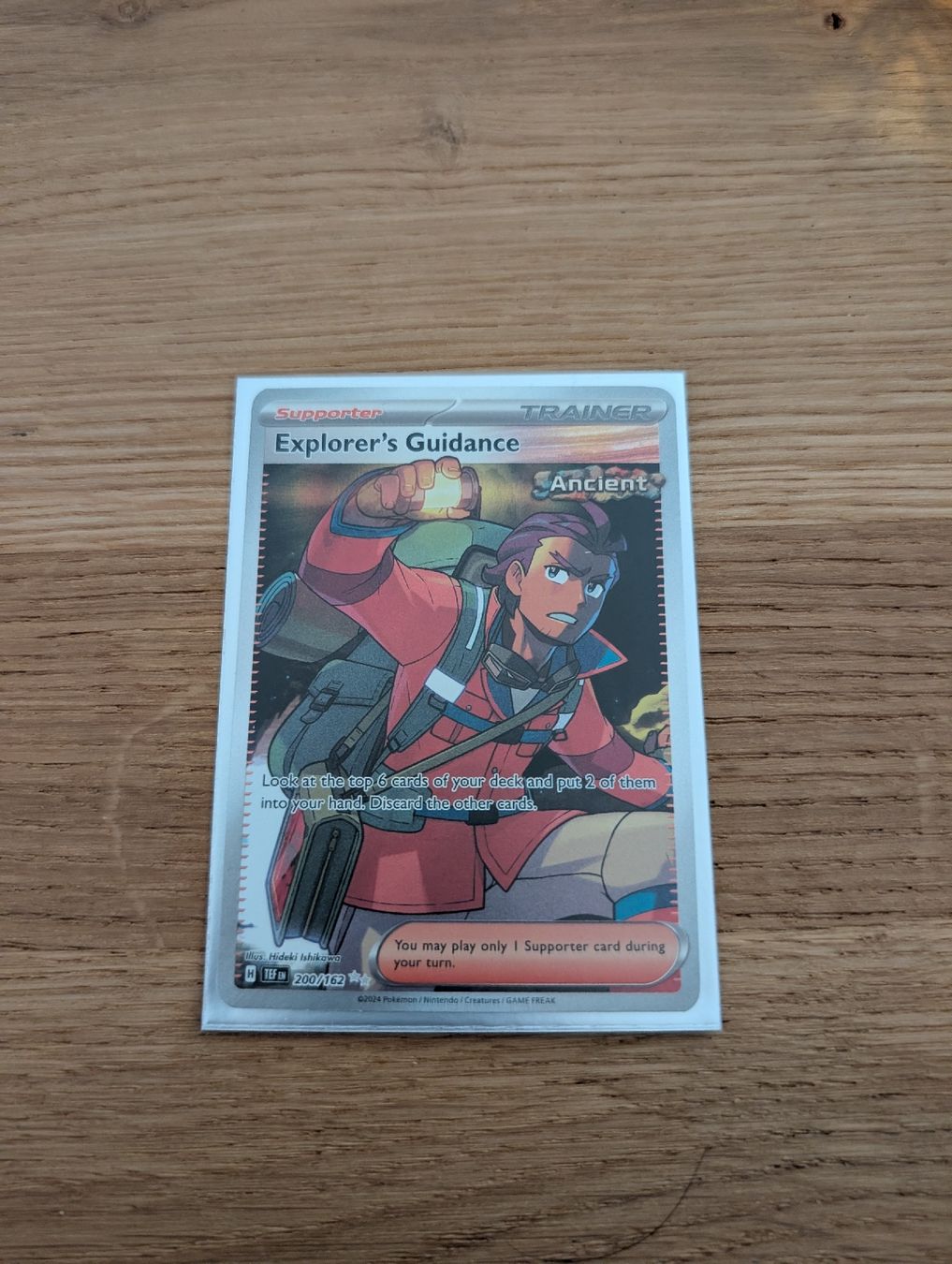 Pokémon Sammelbilder & Trading cards: Pokémon Explorer's Guidance SAR -200/162-Temporal Forces- EN – Neu (gemäss Beschreibung) aus Brüttisellen von jujutsukaisen 1