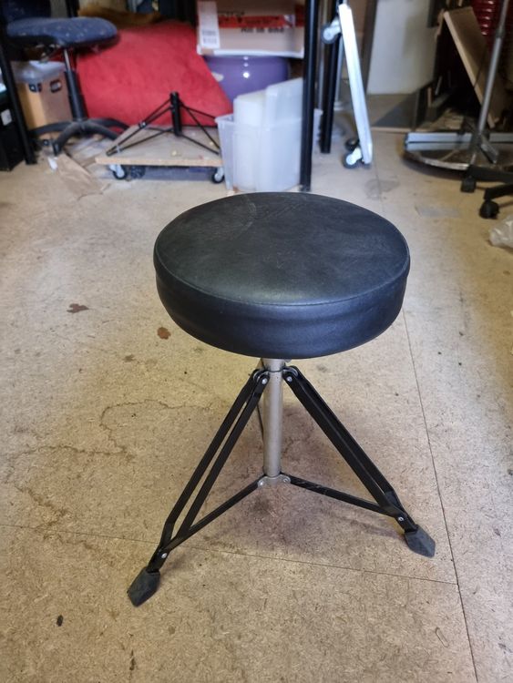 Roland Drum-Hocker Mit Hydraulischer Höhenverstellung – Bequemer Sattelsitz, Robustes Vinyl, Für Studio & Bühne