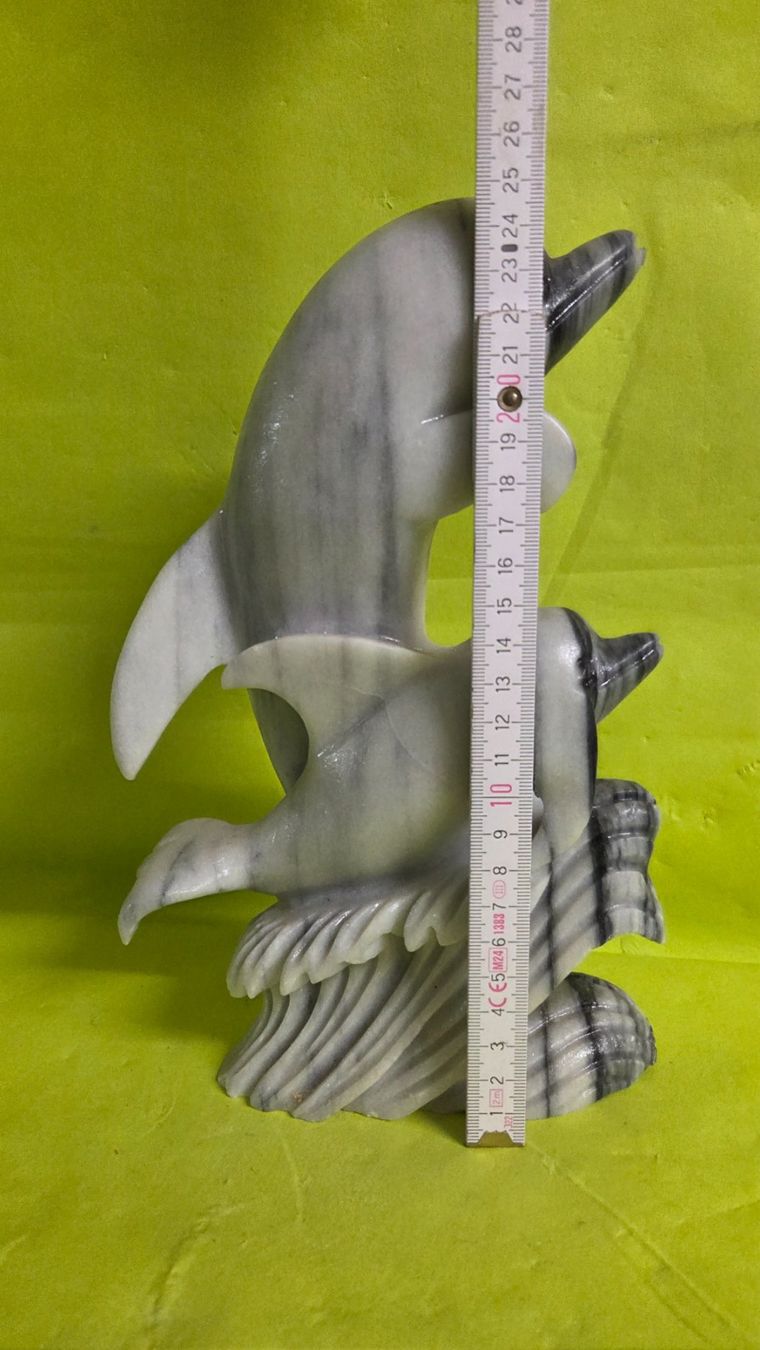 Sculture & Statue: Delfine 25cm aus Marmor – Nuovo (secondo la descrizione) da Roggliswil venduto da Mabelco 4