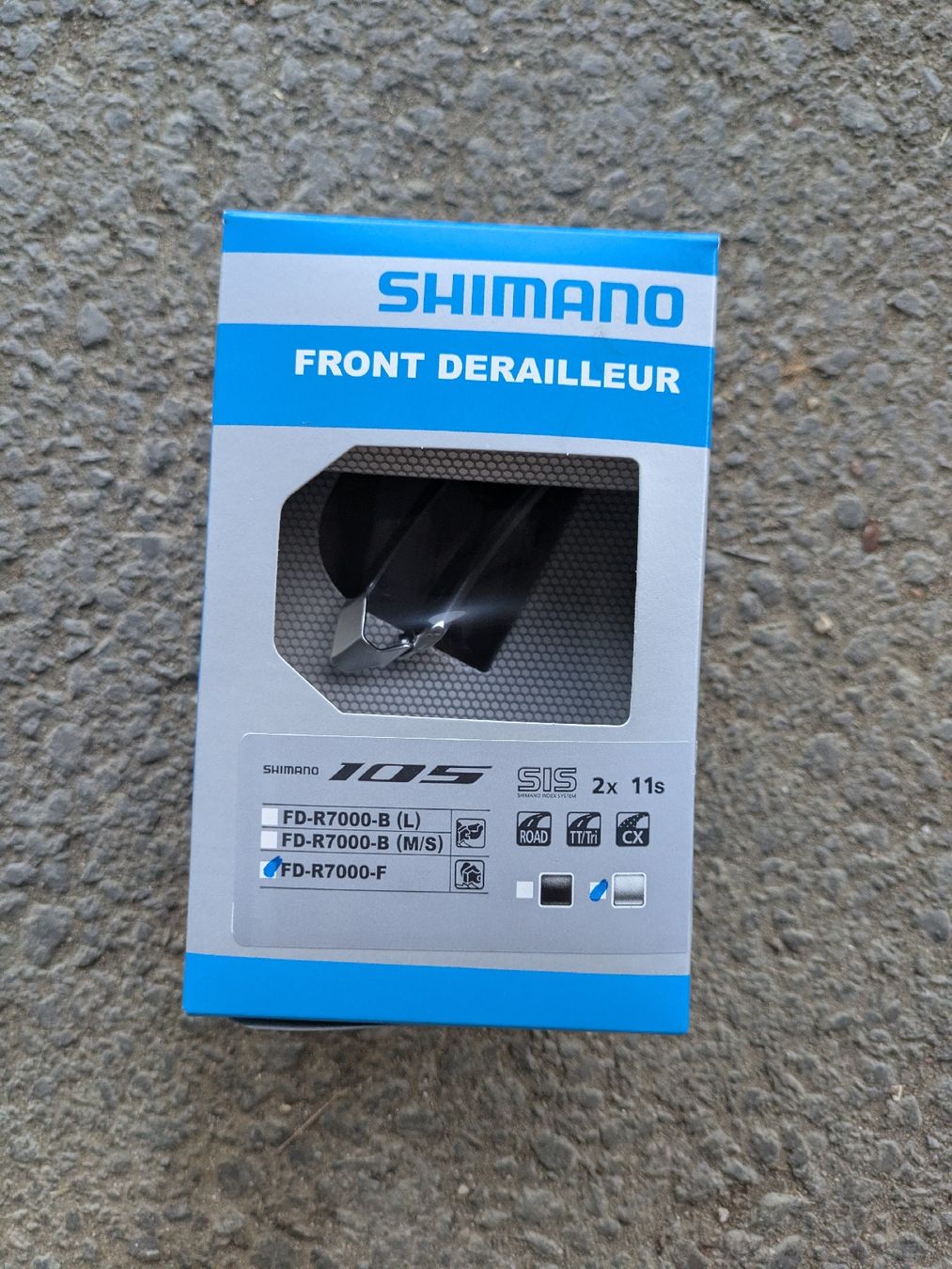 Pezzi di ricambio: Front derailleur Shimano FD-R7000-F – Nuovo e nell'imballaggio originale da Cartigny venduto da vai_f2gv