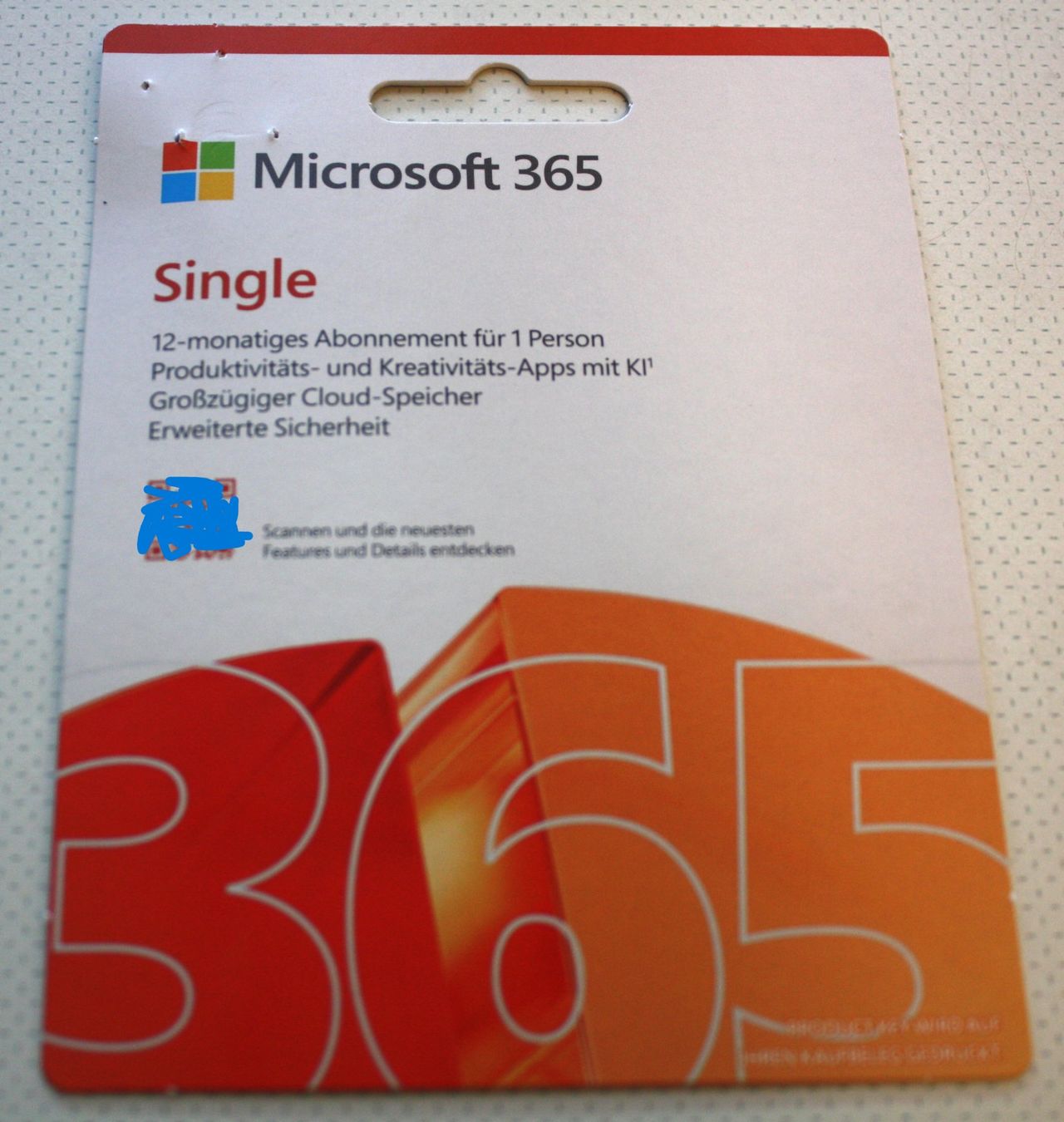 Interdiscount Gutscheine: Microsoft 365 Single 12 Monate Abonnement neu – Neu und originalverpackt aus Wettingen von Licht08