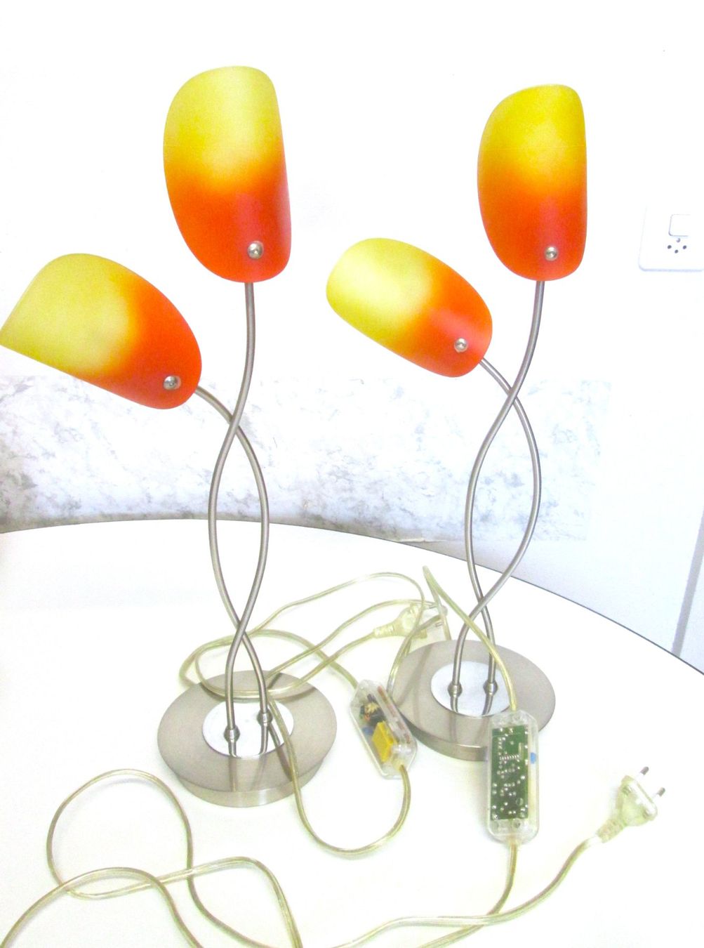 Lampade: 2 Lumess-Lampen – Usato da Sementina venduto da babucia