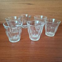 6 verres Duralex