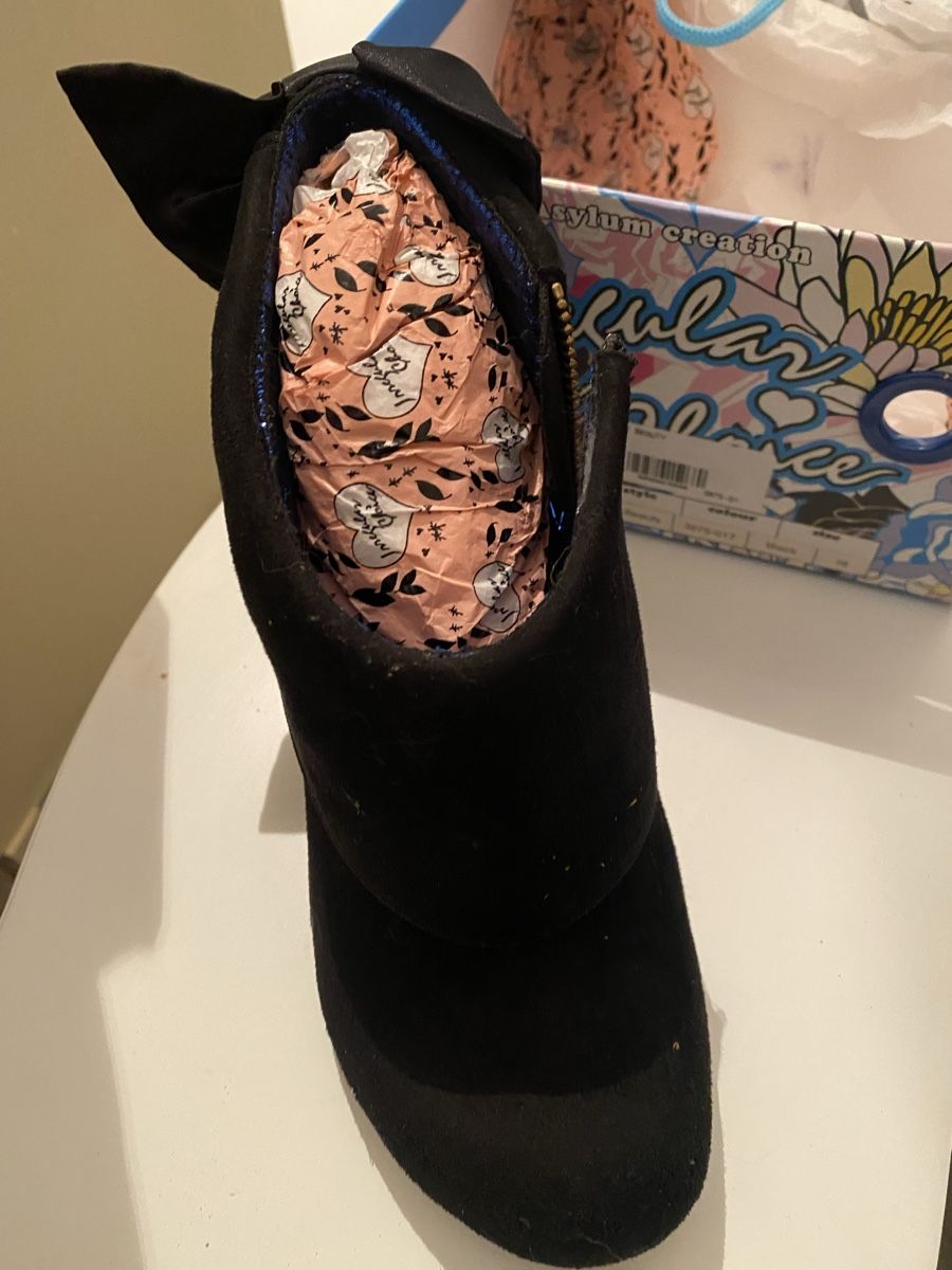 Scarpe da donna: Stiefeletten Grösse 38 Marke Irregular Choice mit Schleife – Usato da Zürich venduto da tos_mht7 3