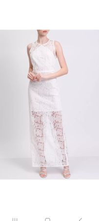 Diane von Fürstenberg Hochzeitskleid Weiß Neu GR S, US 6