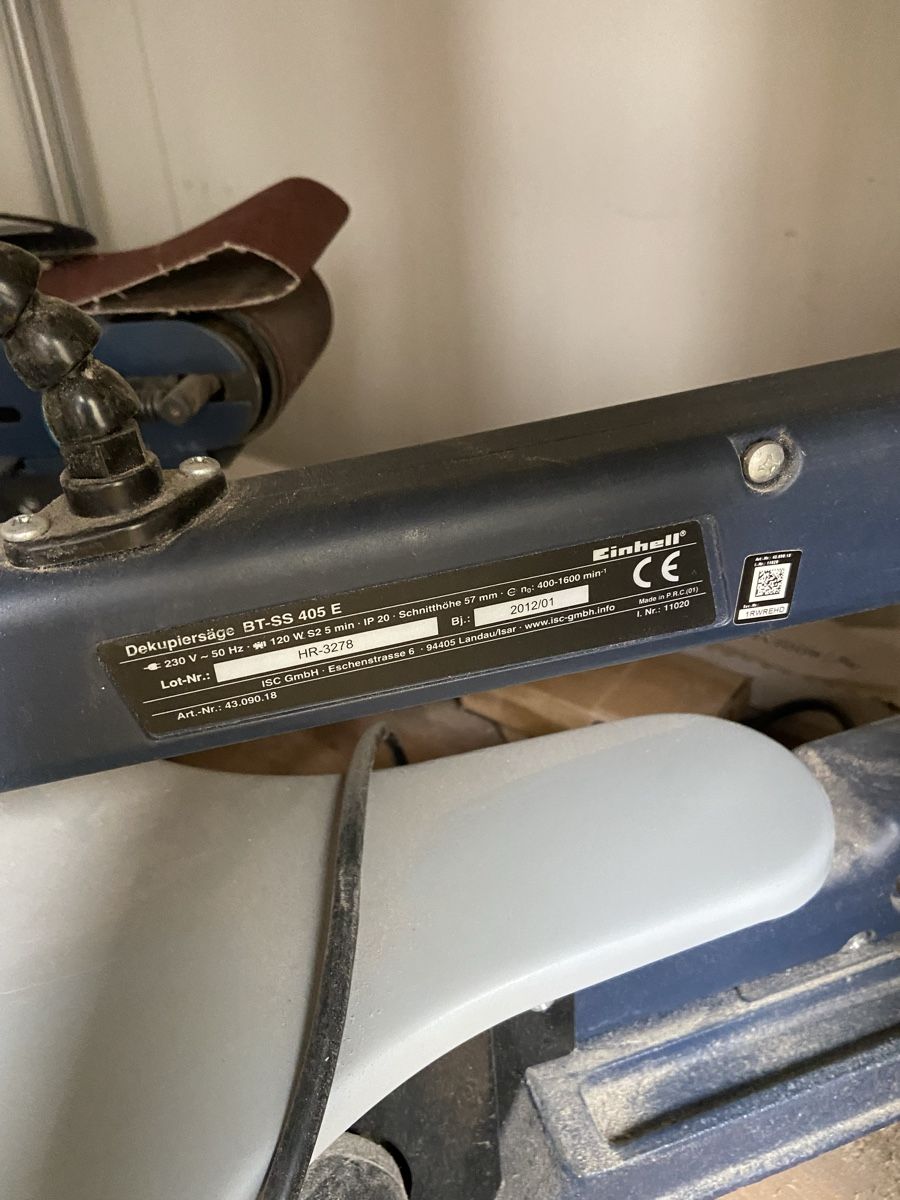Einhell Seghe: Einhell Dekupiersäge TC-SS 405 E – Usato da Pratteln venduto da Arthband 1