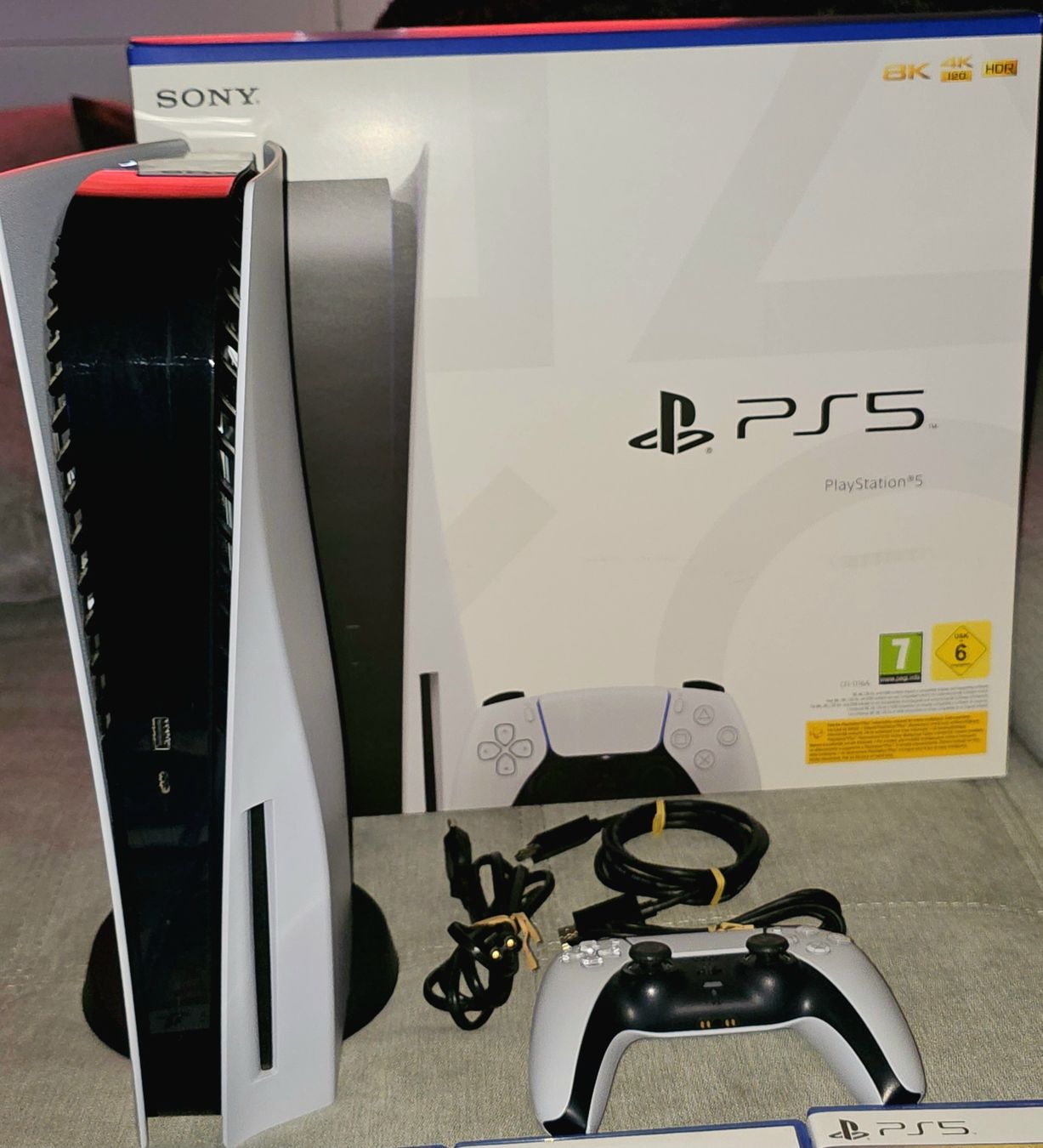 Sony Consoles: PS5 mit Spielen – D'occasion à Brienzwiler par Mr.Orange 1