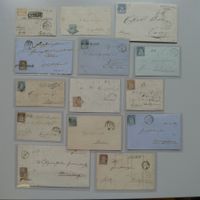 Erstklassige STRUBEL -Briefe-Sammlung: Kt.AARGAU, 14 Stück!