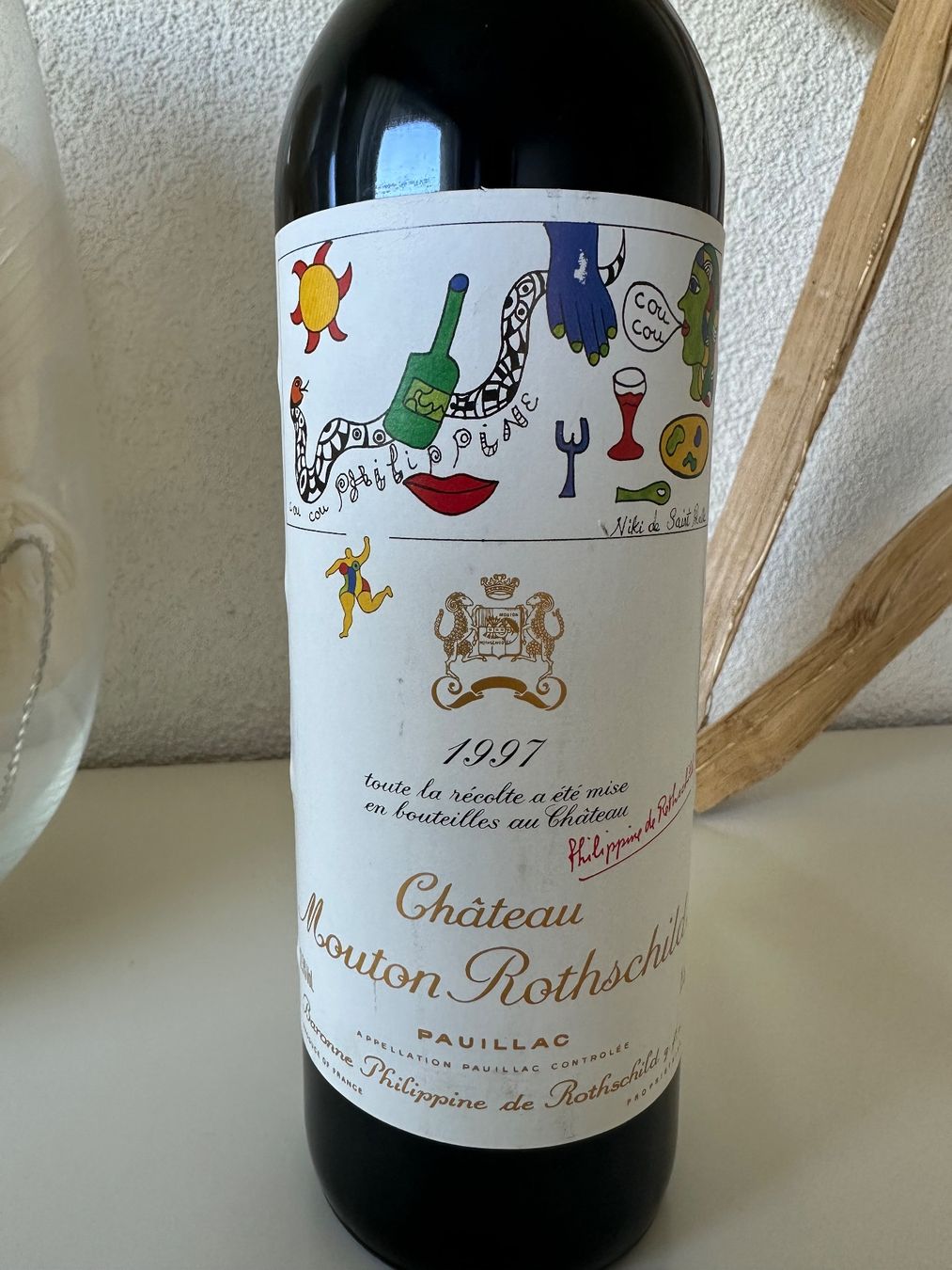 Mouton Rothschild Wein: Château Mouton Rothschild 1997 – Neu (gemäss Beschreibung) aus Yens von Rilou80 1