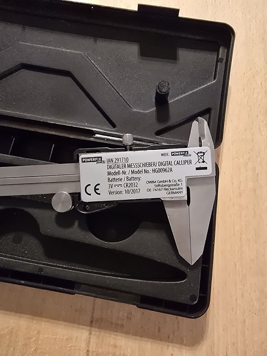 Misurare: Digital Caliper Powerfix  – Usato da Romanshorn venduto da car_hx67 4
