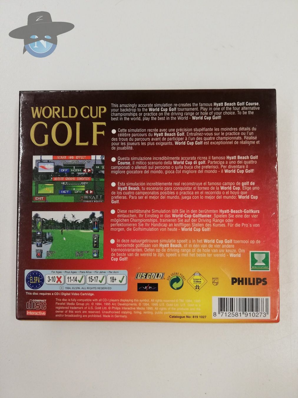 Giochi: World Cup Golf - Hyatt Dorado Beach / Philips CDI CD-i – Usato da St. Gallen venduto da zorro_dc 1
