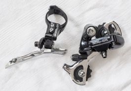 Schaltgruppe Shimano LX RD-M560 FD-M561 3x8