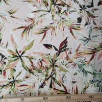 Italienische Bourette Seide 100% 1.50x1.38m Palme rosa