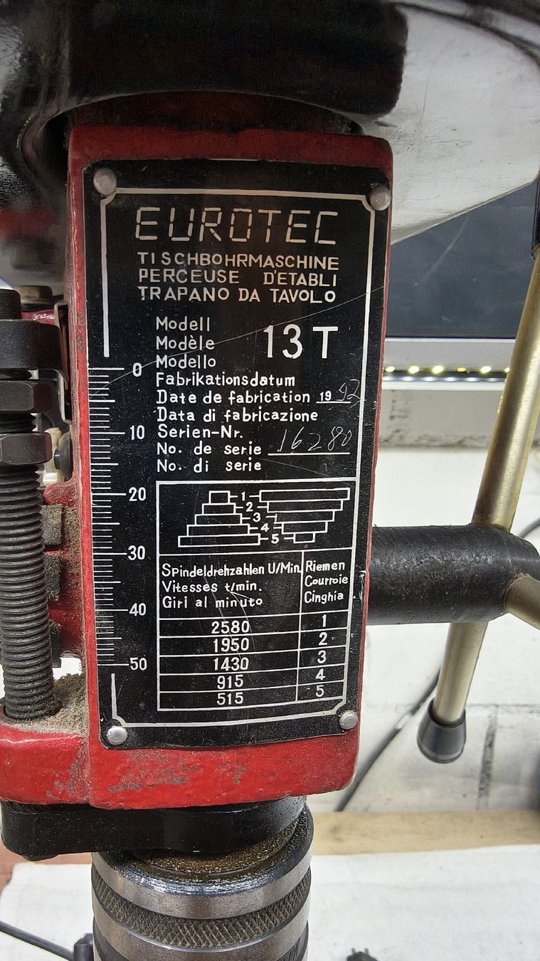 Perceuses: Ständerbohrmaschine Eurotec – D'occasion à Aadorf par rol_yw6q 1