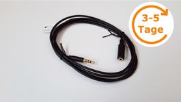 Audiokabel Verlängerung 3.5 mm 4pol 1.5m