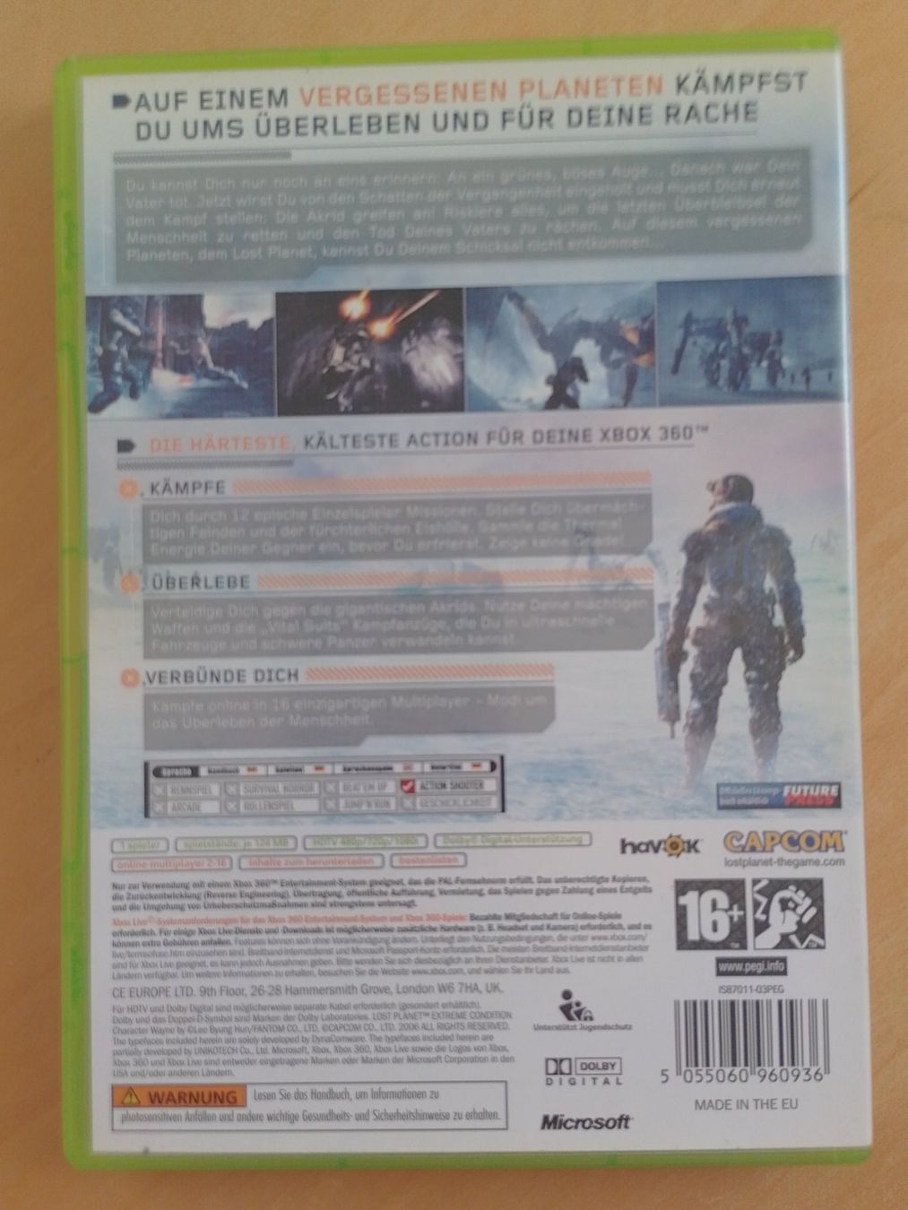 Microsoft Giochi: X Box 360 Game Lost Planet Extreme Condition – Usato da Wangen SZ venduto da jim_5rcp 1