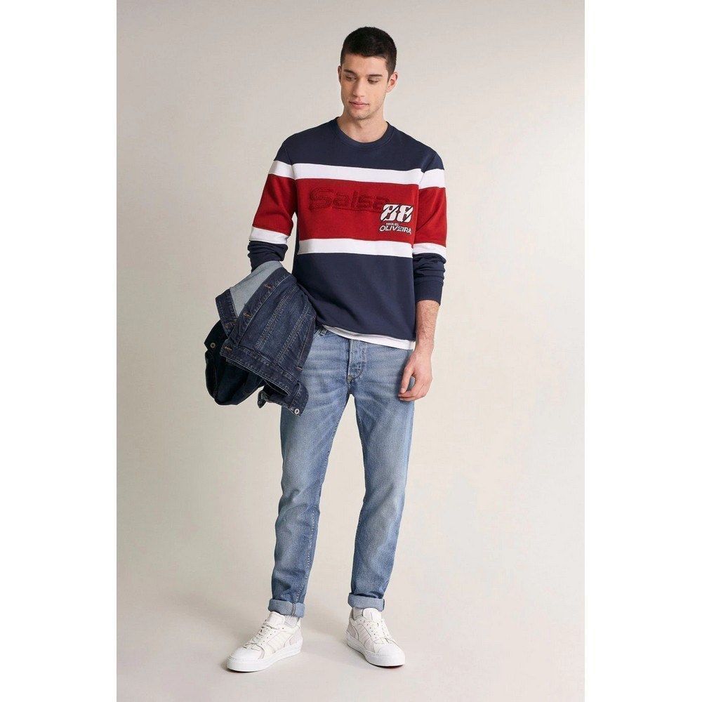 Maglioni & Felpe: Salsa jeans Pull Texture Miguel Oliveira XXL – Nuovo e nell'imballaggio originale da Orbe venduto da D-stockFactory-Orbe