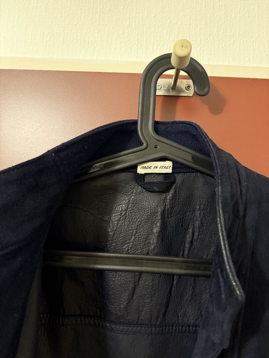 Jacken: Made in Italy Navy Leather Jacket – Gebraucht aus Genève von luc_5q8p 3