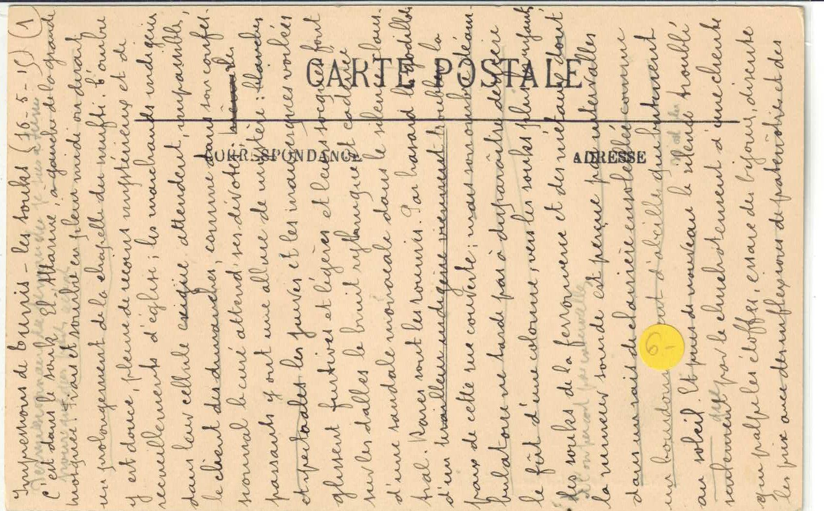 Cartoline postali: Tunis - Souk-el-Attarine - Litho – Usato da Ettingen venduto da Kartenplanet 1
