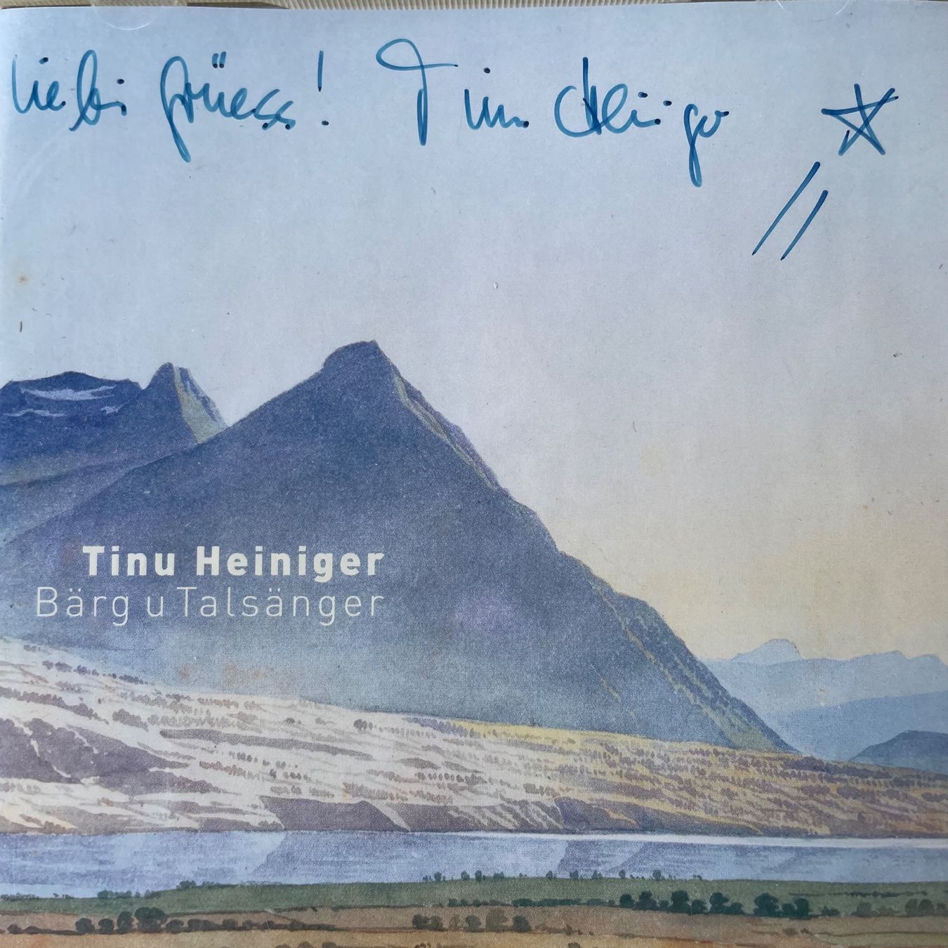 CD: TINU HEINIGER-MIT UNTERSCHRIFT BÄRG U TALSÄNGER – Usato da Rorschacherberg venduto da CD-Roli 1