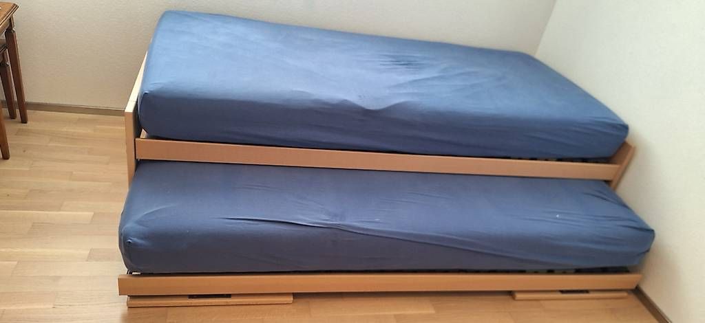 Letti: Lit gigogne 90 x 200, 2 matelas – Usato da Conthey venduto da crittin1 1