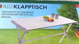 Camping alu (Klapptisch) neu