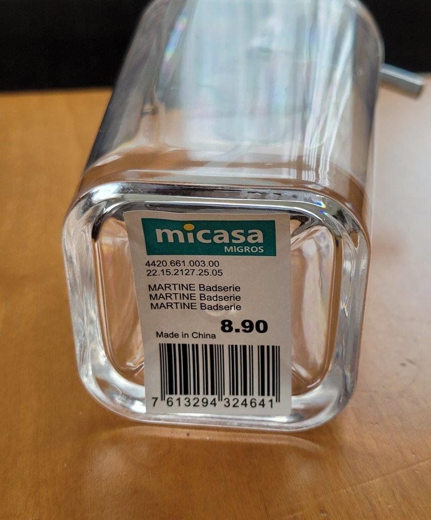 Seifenschalen: Seifenspender Martine von Micasa – Neu und originalverpackt aus Ballwil von Kur24 3
