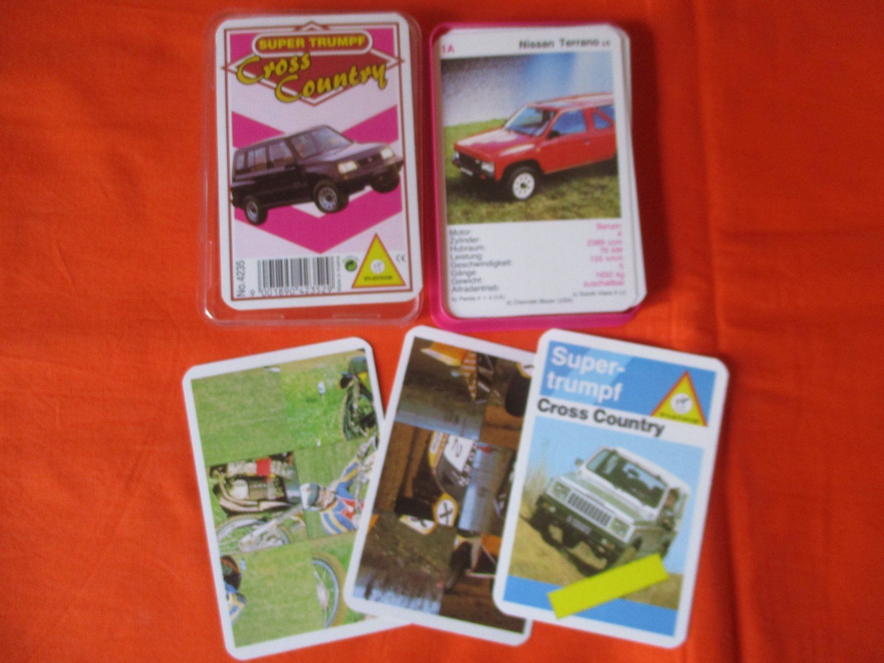 Spiele: Quartett 4235, Cross Country – Gebraucht aus Birsfelden von alles-muss-raus