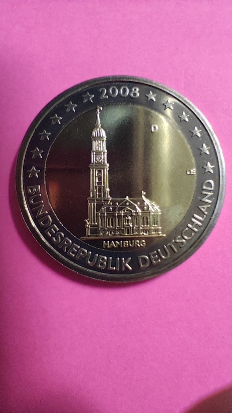 Tutti le monete: 2 Euro Deutschland 2008 D – Nuovo (secondo la descrizione) da Zürich venduto da turbopuz