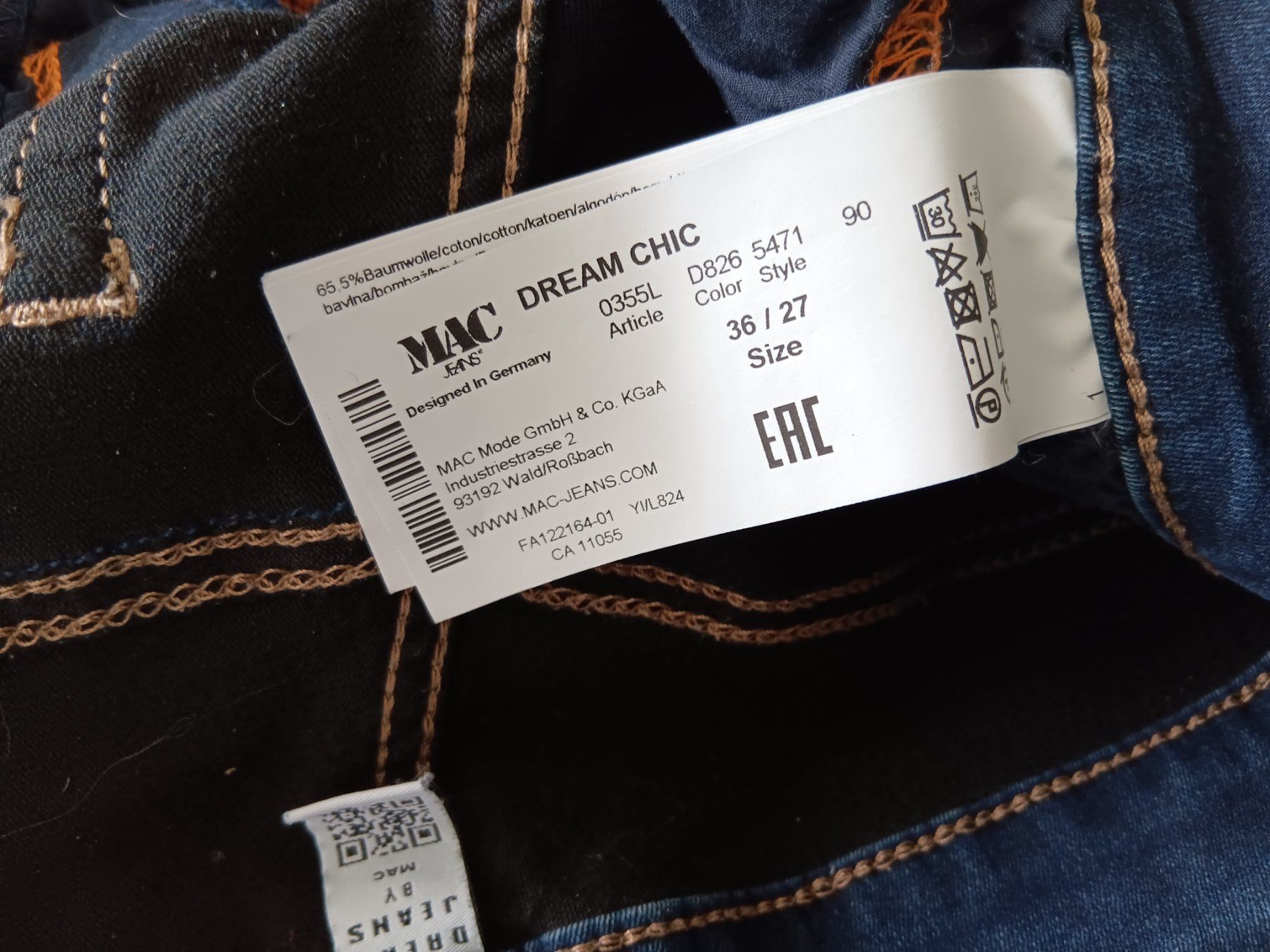 Jeans: MAC Jeans taille / Grosse 36 / L27 – Usato da Cossonay-ville venduto da Super-Price-Quality 9