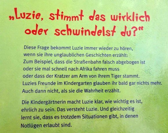 Bücher: Stimmt das, Luzie? – Gebraucht aus Wetzikon ZH von strubeli024 1