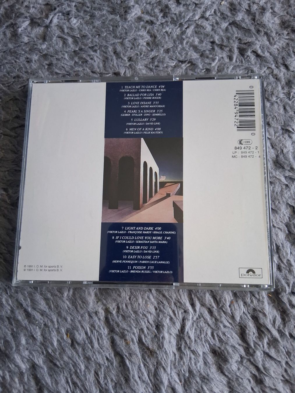 CDs: VIKTOR LAZLO     MY DELICIOUS POISONS       CD – Gebraucht aus Wetzikon ZH von Ramones01 1