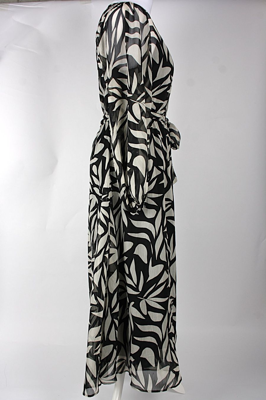 C&A Kleider: C&A Maxidress beige/schwarz Gr. 40 – Gebraucht aus Zollikofen von Restwert_Zollikofen 2