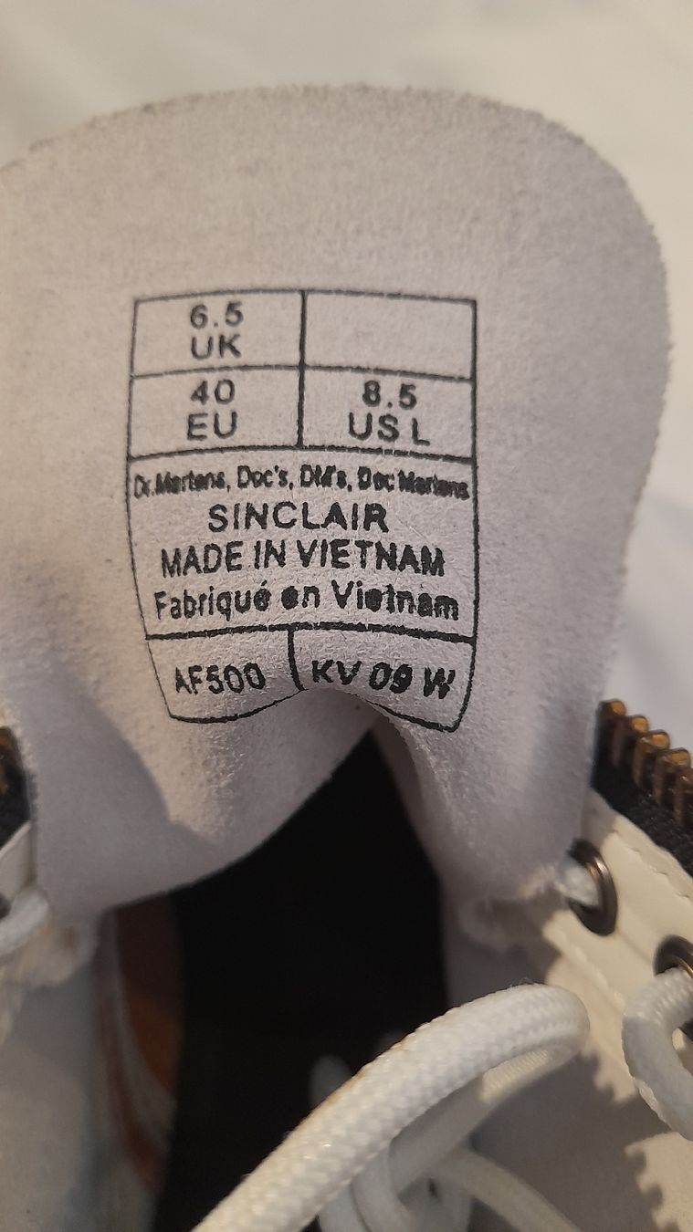 Dr. Martens Herrenschuhe: Dr. Martens Sinclair Blanc, Pointure 40, Neuves – Neu und originalverpackt aus st.gallen von The_Rag_Picker. 4