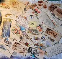 Noël Weihnacht 50 Cartes postales France 1930 - 1960 SET 4