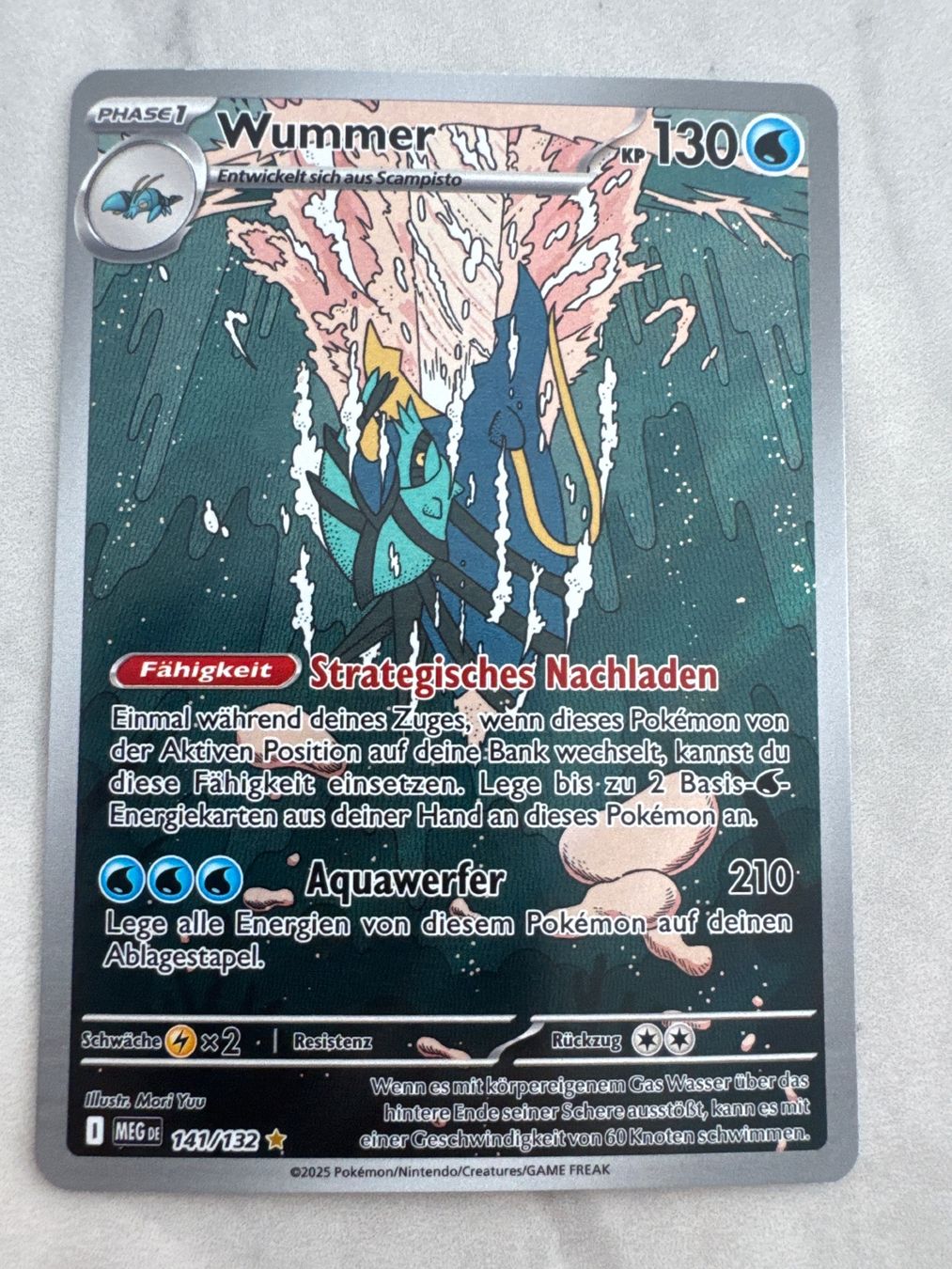 Pokémon Sammelbilder & Trading cards: Wummer MEG141 DE - Mega Entwicklung – Neu (gemäss Beschreibung) aus Wil SG von Prof.Eich