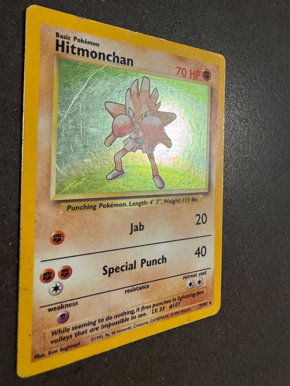 Pokémon Carte collezionabili: Base Set Holo Trio - Machamp Ninetales Hitmonchan – Usato da Cadro venduto da kiks27 7