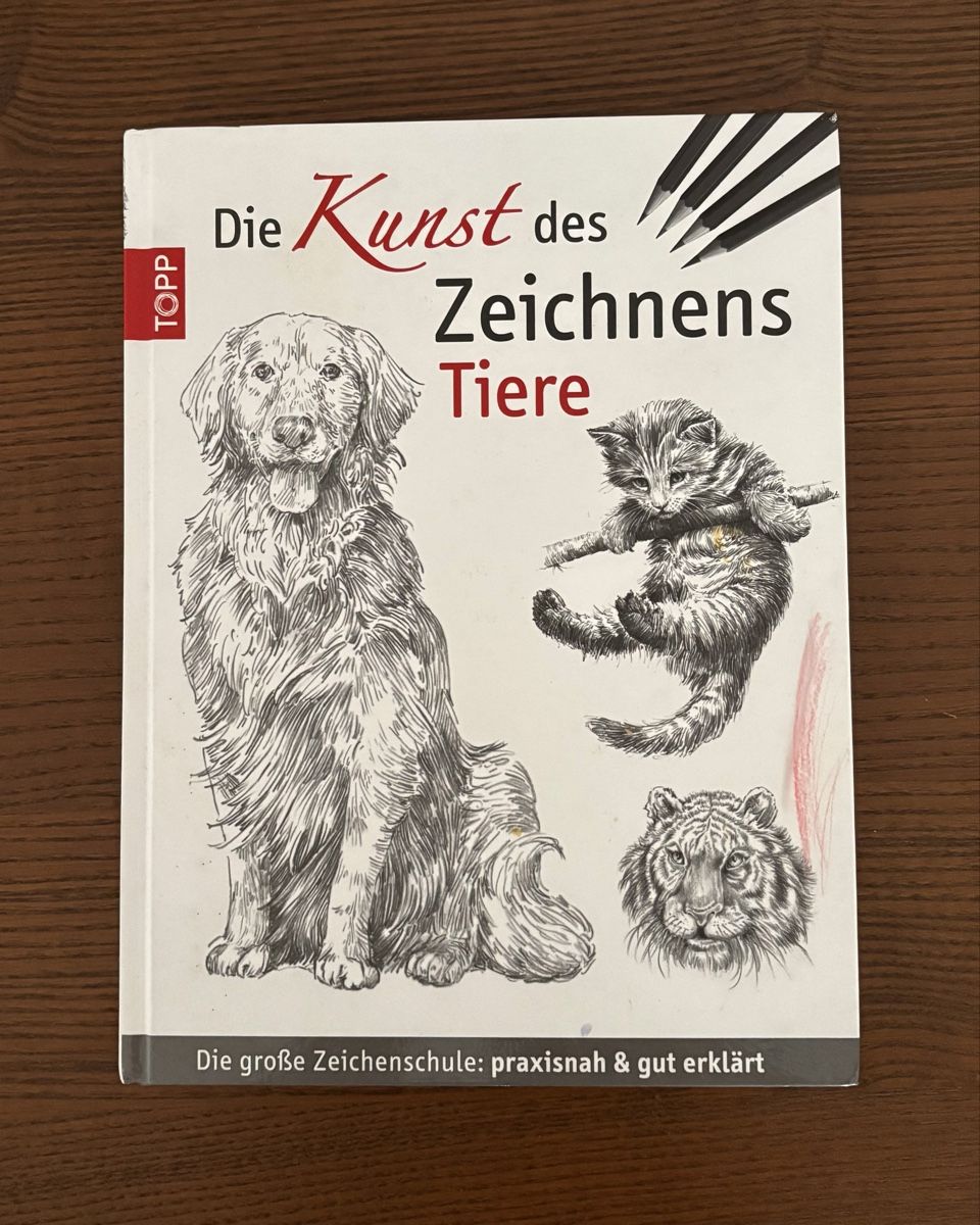 Bücher: Die Kunst des Zeichnens Tiere – Gebraucht aus Basel von nin_n