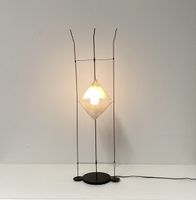 Skulptur Tischleuchte „Cheerio“ von Ingo Maurer; 80er J.