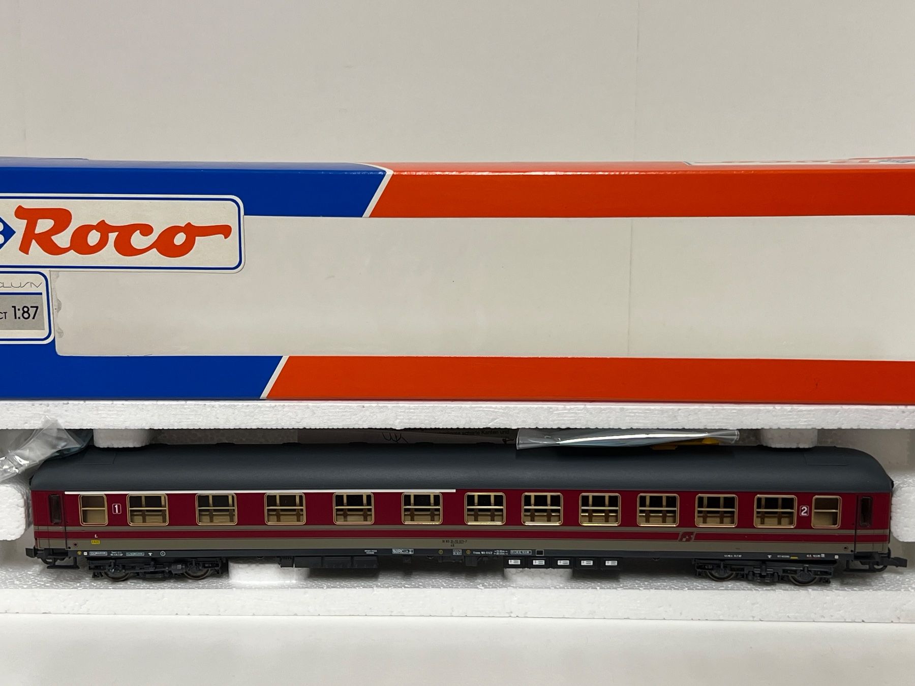 Roco Modellini di ferrovie: Roco 44737 FS 1/2.Kl. H0 DC – Nuovo e nell'imballaggio originale da Neuenhof venduto da ludovicco 2