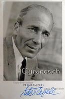 Peter Capell (1912-1986) Schauspieler - Autogramm