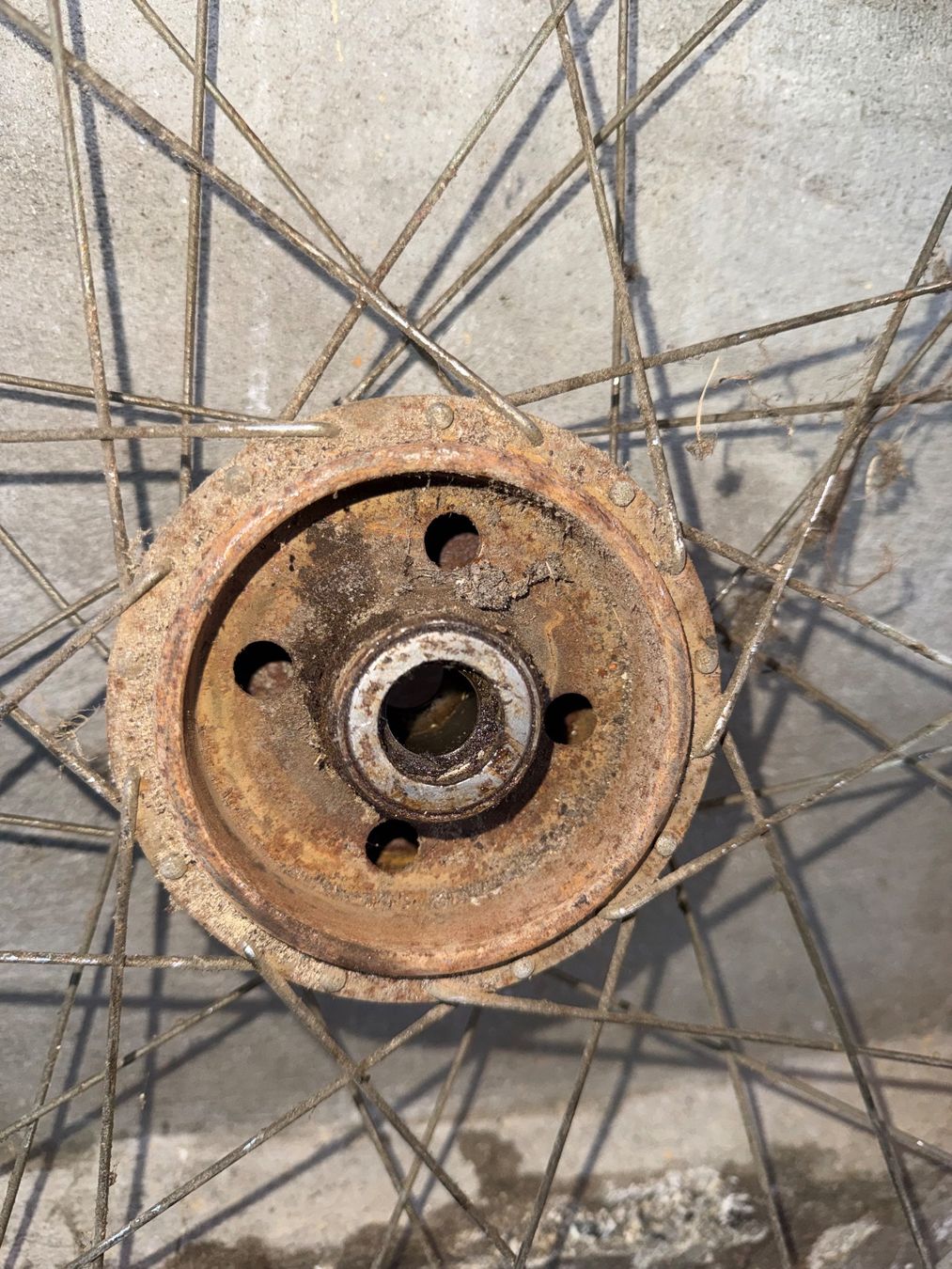 Sachs Parti ricambio per ciclomotori: Weinmann 19 Zoll Mofa Speichen Vorderrad – Difettoso da Fahrni b. Thun venduto da berger_tuning34 1