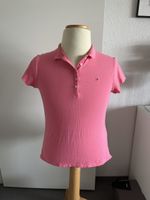Tommy Hilfiger Damen Polo Shirt Rosa, Grösse XL